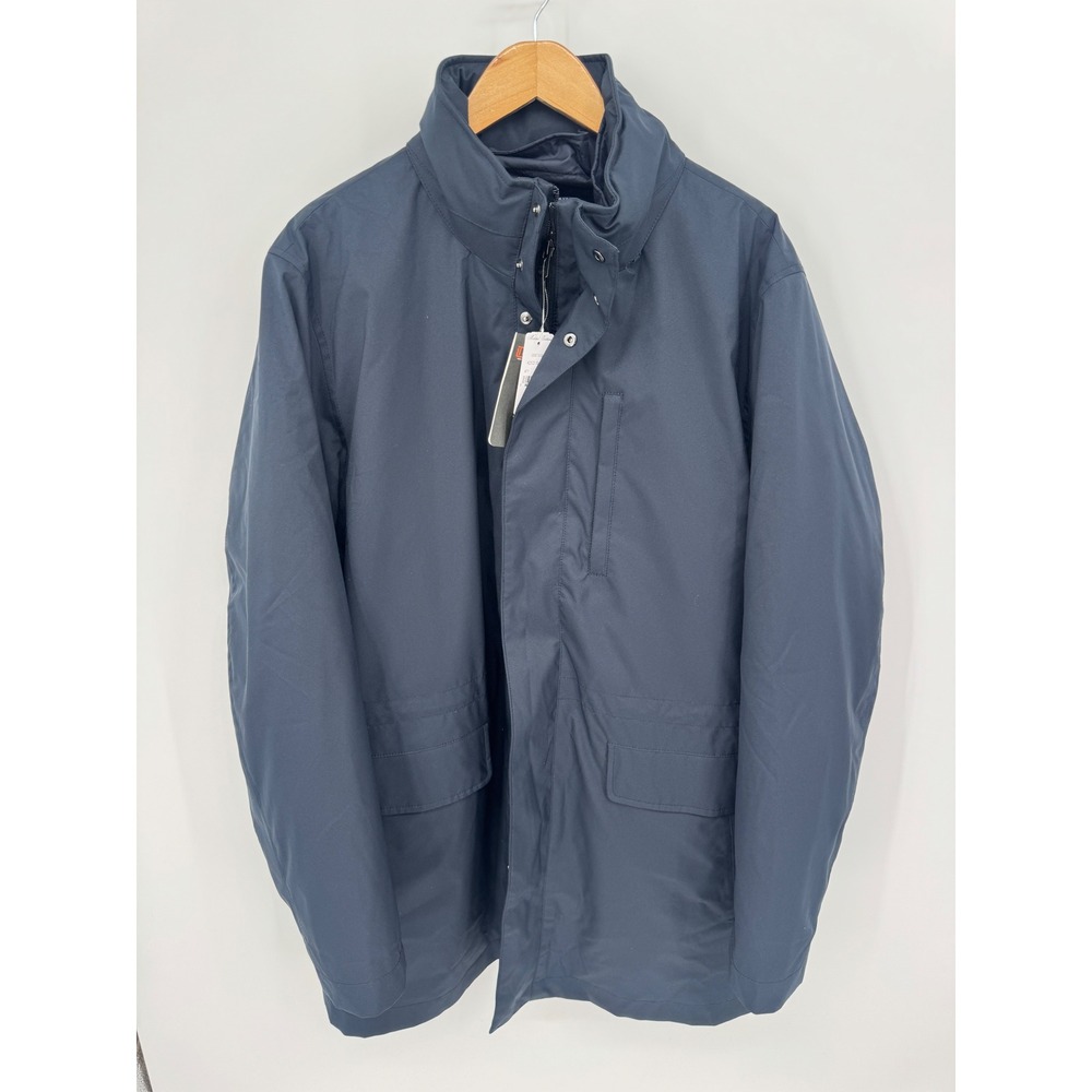 Brooks Brothers NetJets Field Jacket Mens 1XL Thermore Insulated Blue Workwear